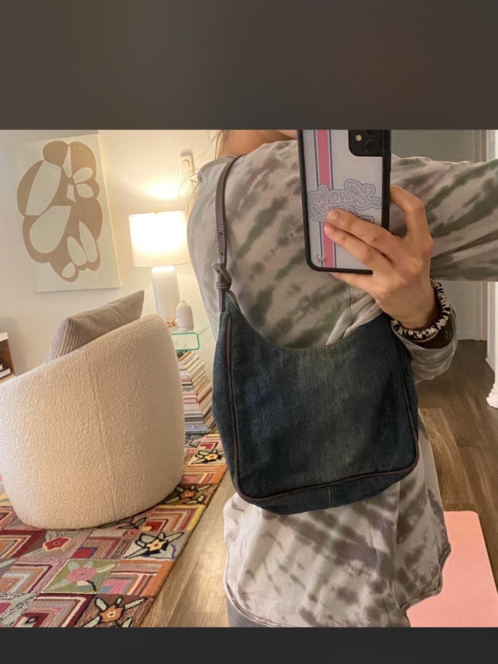 Fendi Denim Shoulder Bag. In Search Of